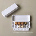 Disposable waterproof Pulp egg tray chicken egg cartons 10/12/18/20/24/30 holes white colors